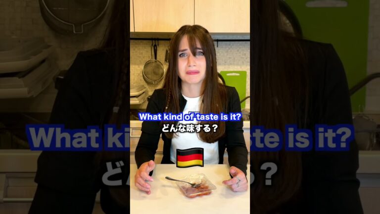 【6カ国】世界各国のイカの塩辛食べた反応がヤバすぎた #Shorts