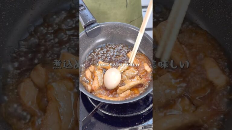 煮込めば煮込むほど美味しい！究極の絶品角煮丼