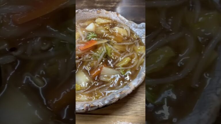 小樽　小樽ら〜めん一期一会　あんかけ焼きそば