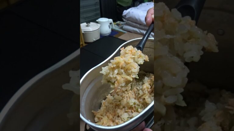 銀鮭の醤油炊き込みご飯で晩酌