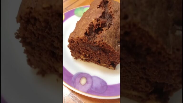 手作り🥜🍫「クルミチョコレートパウンドケーキ」#shorts #chocolatecake #poundcake #チョコレート