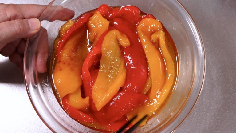 【衝撃の食感】とろとろプルプル　夏最強パプリカのマリネ