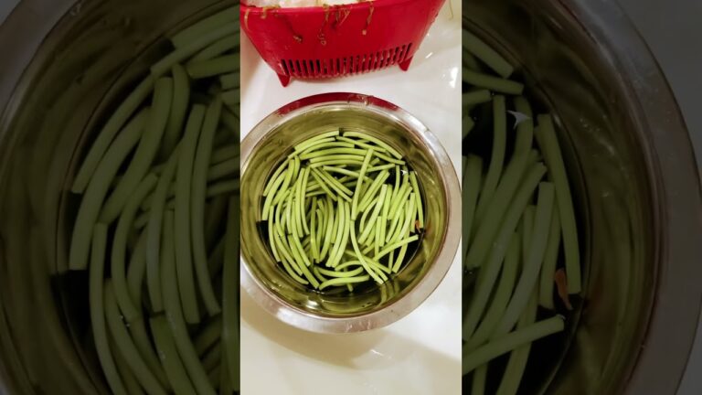 ご飯が進一品　孫の家で芋掘り茎は捨てないで😱茹でて(きんぴら)😋に味付けはごま油と麺つゆ　お好みで七味又は白菜キムチと混ぜても👍#芋の茎(蔓)の食べ方