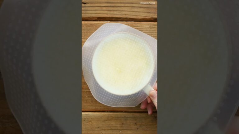 【レンジでパパッと】卵雑炊！1人前をレンジで簡単に♪ #レシピ #雑炊 #レンジ