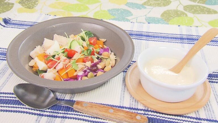 【イケめし】彩り豊かな減塩チョップドサラダ（2021/10/14）
