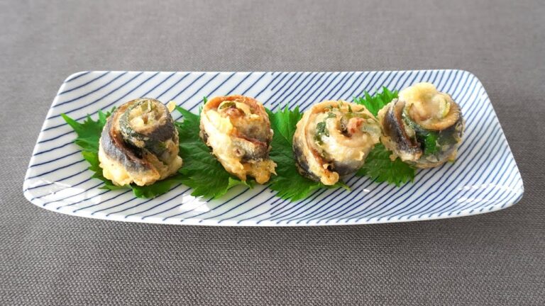 イワシの梅じそ天ぷら【N's KITCHEN】