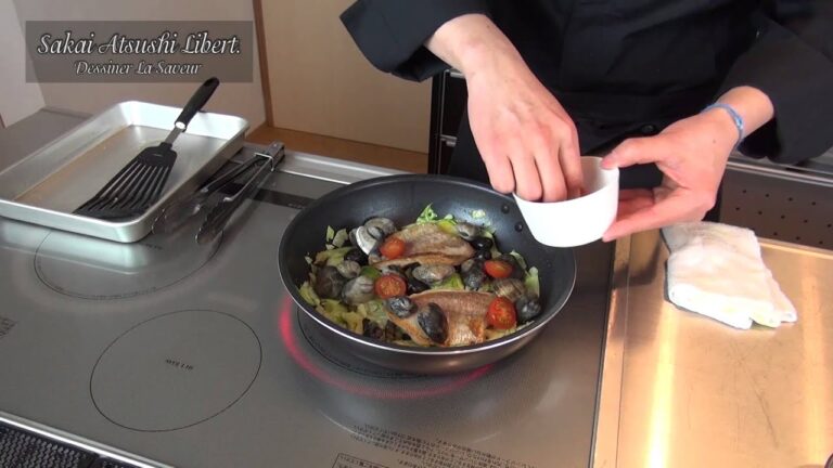 フレンチ基本100レシピ French 白身魚とアサリと春キャベツのブレゼ 酒井淳 料理動画