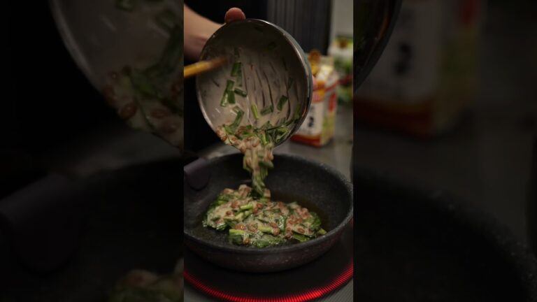何枚も焼きたくなる至福のふわふわニラ納豆チヂミ