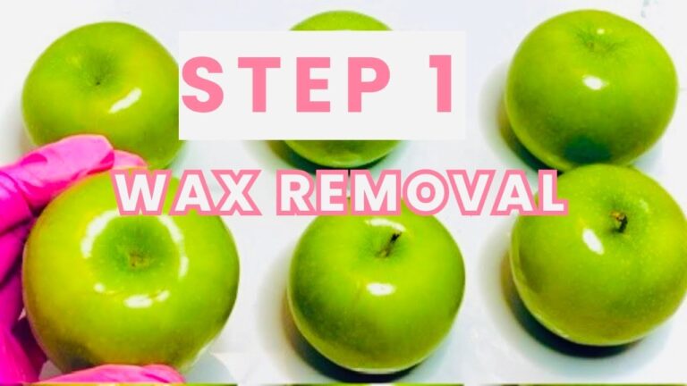 キャンディアップルマスタークラス エピソード1 - 完璧なキャンディアップルを作るためのワックス除去