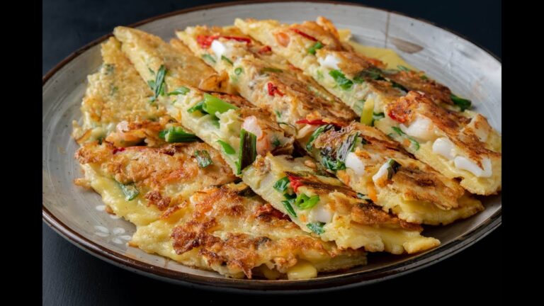 自宅でお手軽海鮮チヂミの作り方　紅紅　benibeni  オケバリ〜