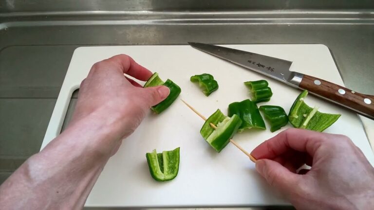 野菜串の串打ちから炭火焼きまで ！！焼き鳥コンロに紀州備長炭シリーズ第5弾！