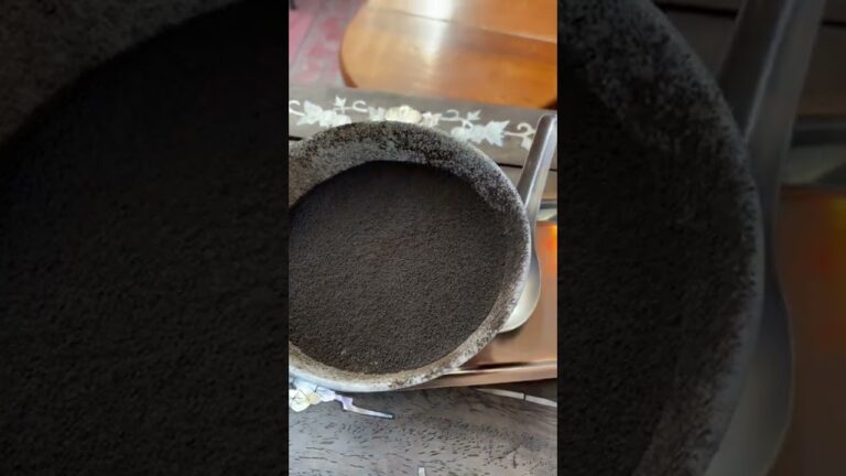 黒胡麻プリン@八號甜蜜/Ba Hao Tian Mi #shorts