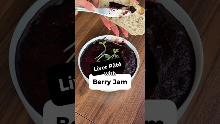 Liver Pâté with Berry Jam?! The Flavor Combo You Didn’t Expect 🤯