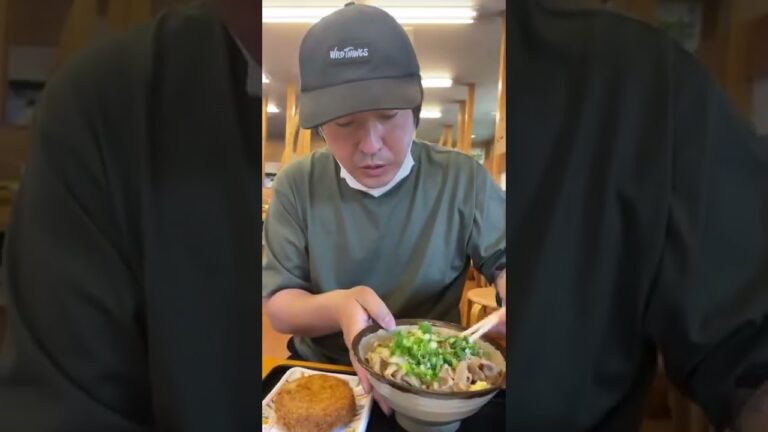 かすが町市場で肉そば食べるだけの男