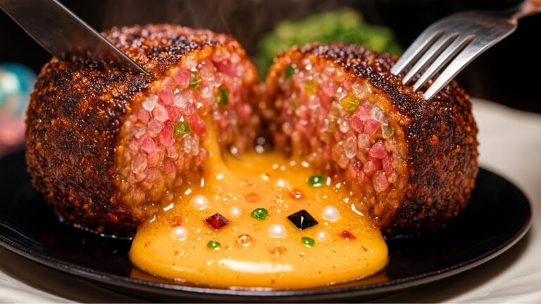 ASMR｜とろける宝石💎チーズinハンバーグを作る🍽断面からとろ～り溢れ出す