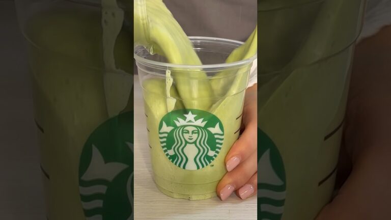 世界一簡単な抹茶フラペチーノ🍵