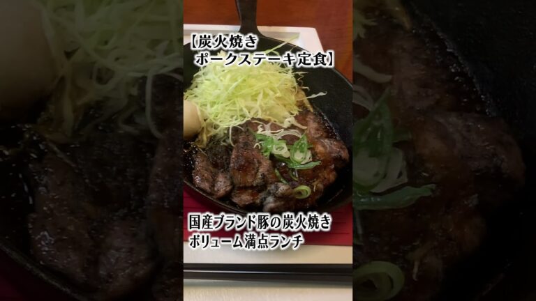 【和歌山】忠相のランチ 第2話 ショート・予告編 国産ポークステーキ定食【彩晴-Kitchen IROHA】