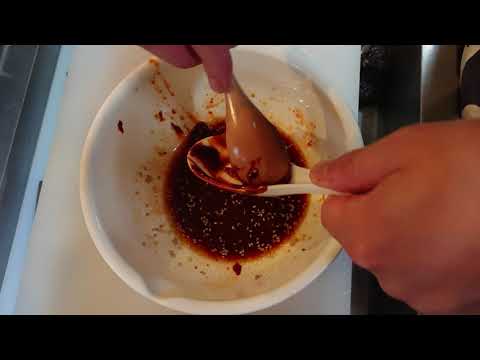激ウマ！！ユッケのタレ作り方！