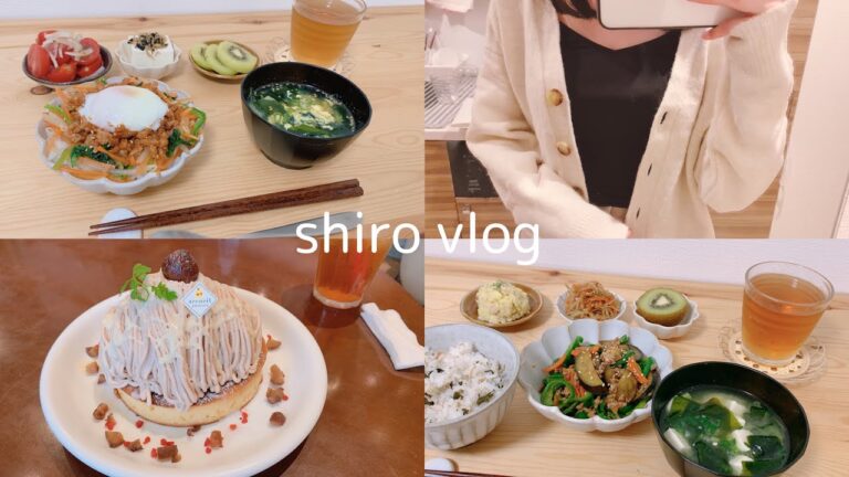 [一人暮らしOL] 今日も婚活。パンケーキ/ 野菜たっぷりビビンバ