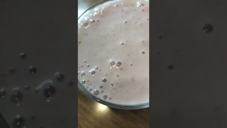 バナナとミックスベリーのスムージー　22 08 02　＃Shorts