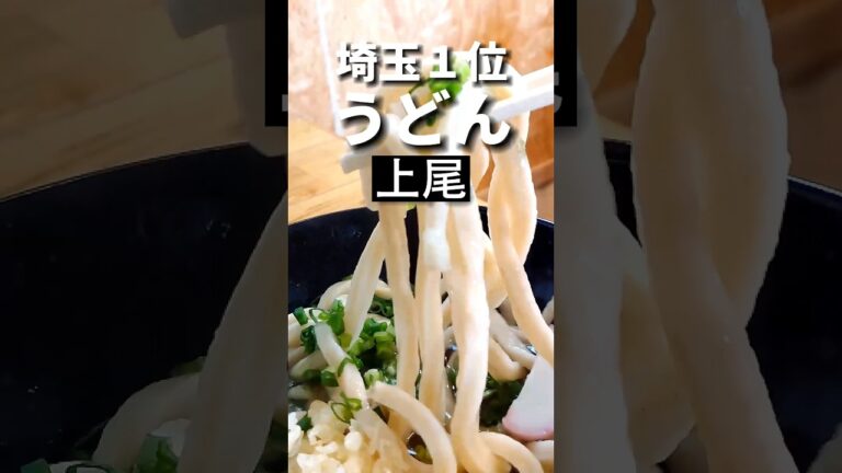 上尾グルメ【埼玉一番美味いうどん】武蔵野うどん五六