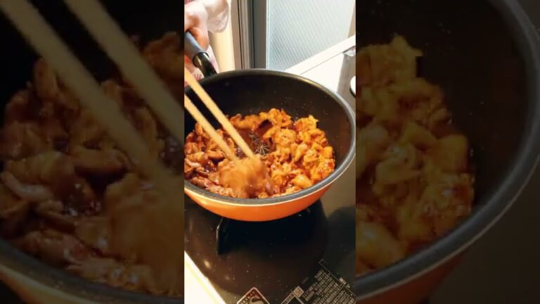 🍳レタスで一品★包んでパクっと😋【不器用な私が作る簡単で美味しい料理編】#shorts