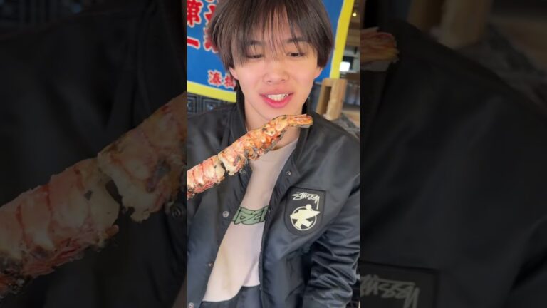 海鮮大食い！！食べすぎて動けなくなったw #那珂湊おさかな市場