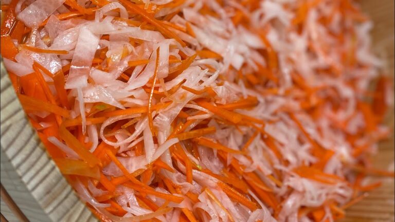 『紅白なます』新しいスライサーでささっと作る、お正月らしい一品@Renge83