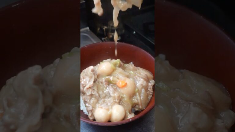 豚汁かけごはん