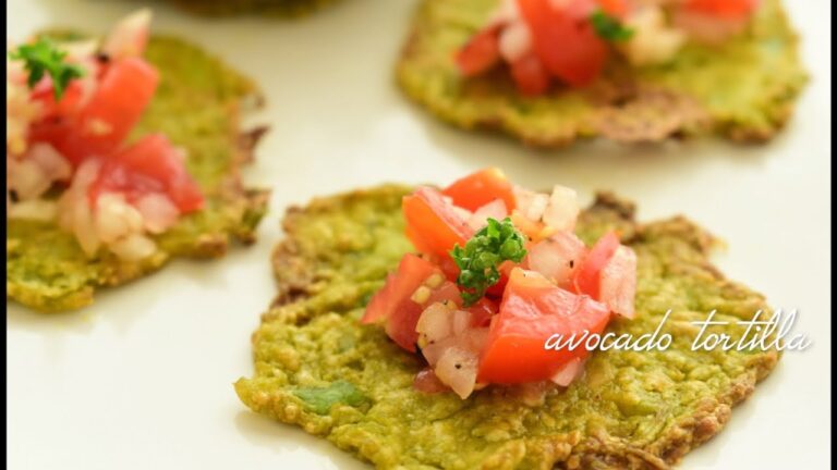 【粉なし】アボカド トルティーヤ ｜avocado tortilla【小麦粉・卵 不使用】