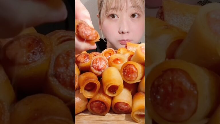 バリバリソーセージ🍖 Crispy Sausages🍖 #asmr #asmreating #asmrfood #mukbang #miyuasmr #咀嚼音