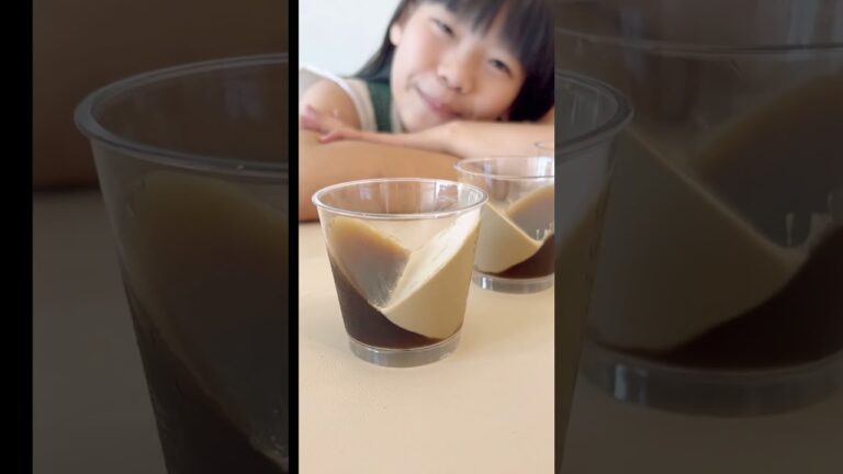 tricolor cofee jelly⭐︎三色コーヒーゼリー