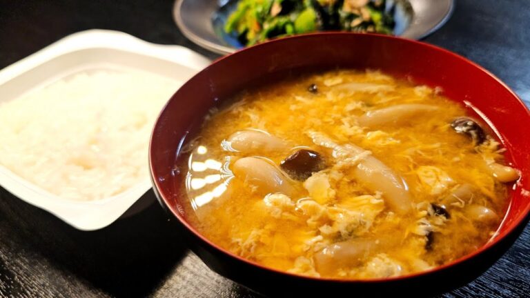 しじみ汁の10倍二日酔いに効く、夢のずぼら卵スープ朝食