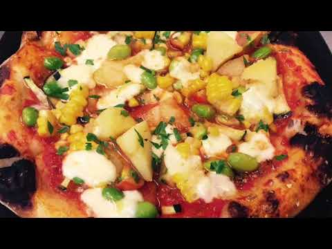 夏野菜のトマトピザ・海老名のイタリアン・ロカーレ動画ブログ