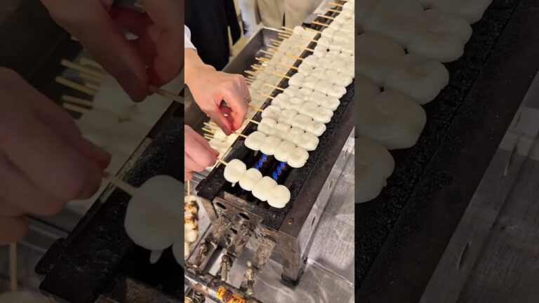 100年続く老舗の特製みたらし団子🍡#japanesefood #shorts