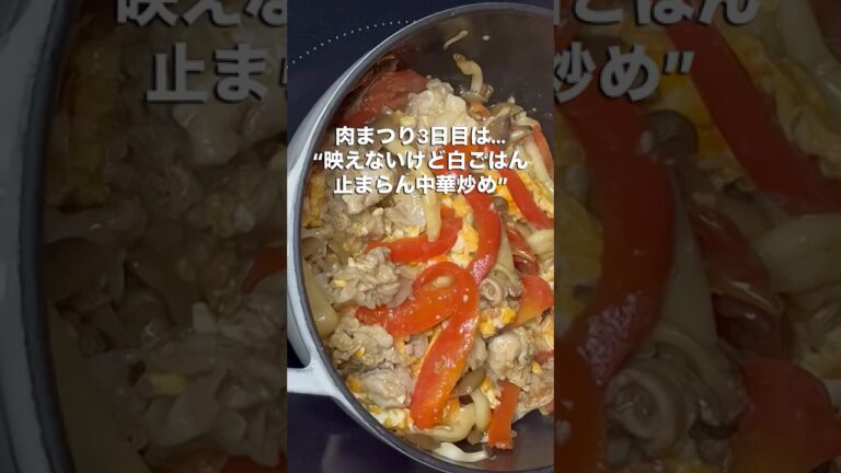 白ごはん止まらん中華炒め