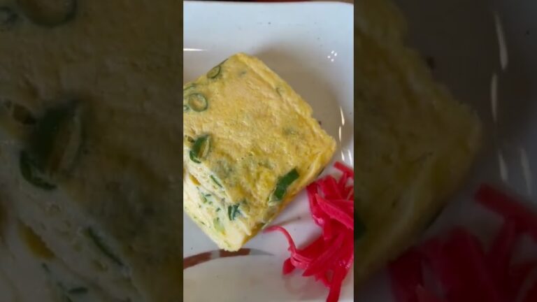 ショート動画【卵焼き】#shorts #ショート ＃卵焼き　＃ネギ