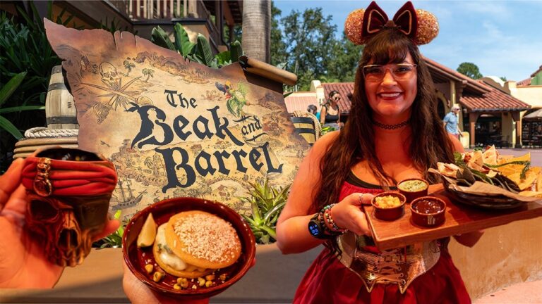 ビーク・アンド・バレルの全メニュー🦜 ディズニーワールド・マジックキングダムのフードレビュー 2025