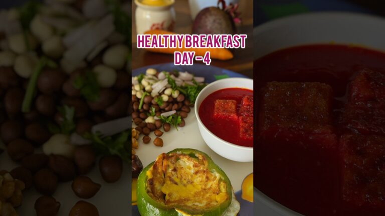 healthy breakfast rich in protein and vitamins | healthy breakfast day - 4