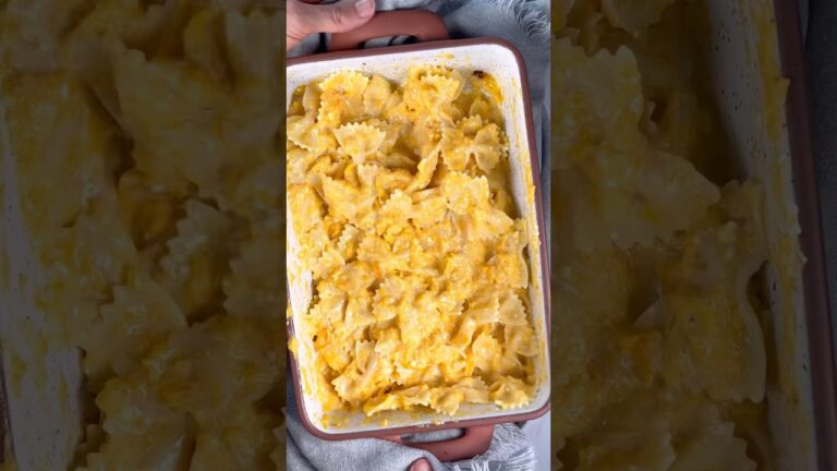 CREAMY SQUASH PASTA