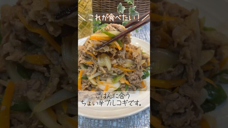 これが食べたい！【子どももハマる】簡単・激ウマ！野菜たっぷり牛肉炒め