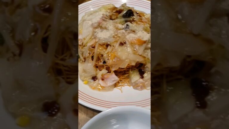 【リンガーハット】長崎皿うどんの美味しい食べ方