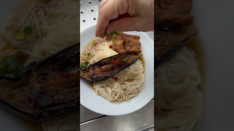 なすそうめん（香川県の郷土料理）の作り方・レシピ／ばあちゃんの料理教室 #shorts