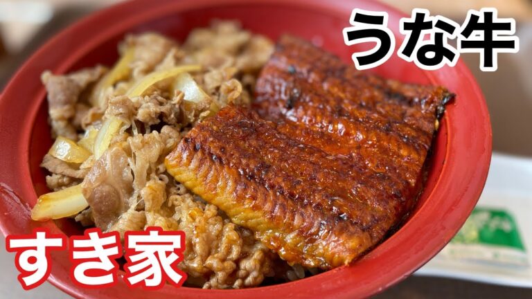 すき家でうな牛食べてみたら、想像以上にヤバかった。