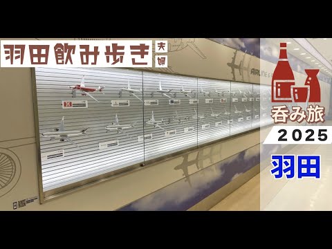 【羽田空港】２日目。ヒコーキ好きの飲み歩き｜東京国際空港観光｜羽田でハシゴ酒