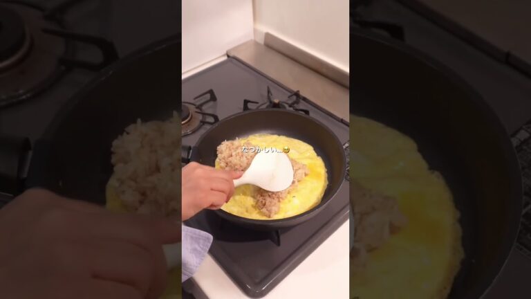 ＼とろける 和風オムライス🥚✨／