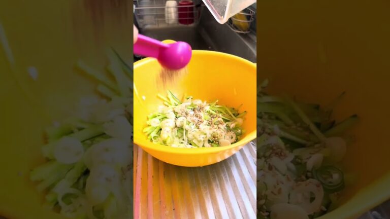 韓国出身の母さんが作る【きゅうりの冷やしスープ】 #koreanfood #キムチ #キムチの家 #佐渡島