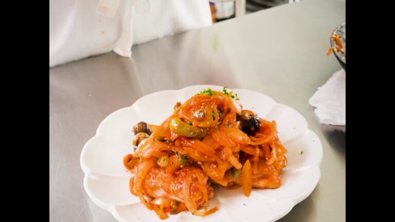 暑い夏に！酸味の効いたカチャトーラでさっぱり