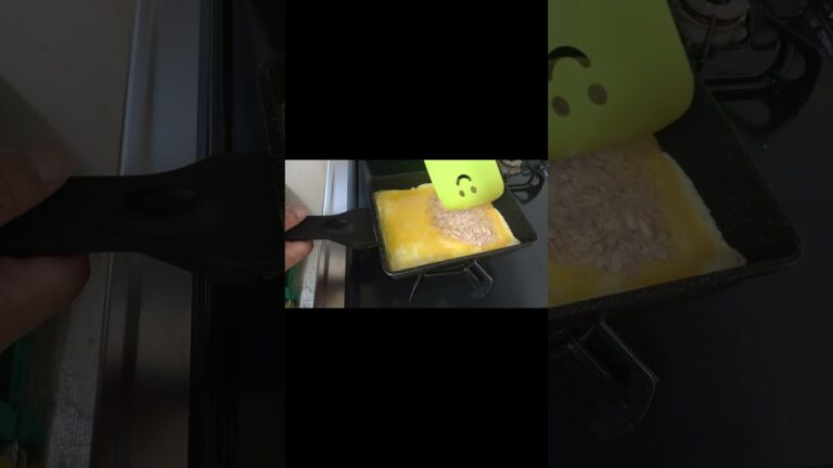 卵のツナ包み料理　 #男の料理　#酒の肴  #簡単レシピ