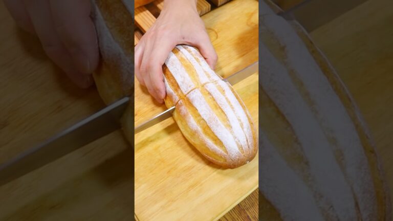 【ASMR】パン職人が作るミルクハース。Milk bread made by a baker#asmr #asmrfood #bread #パン #パン作り #飯テロ